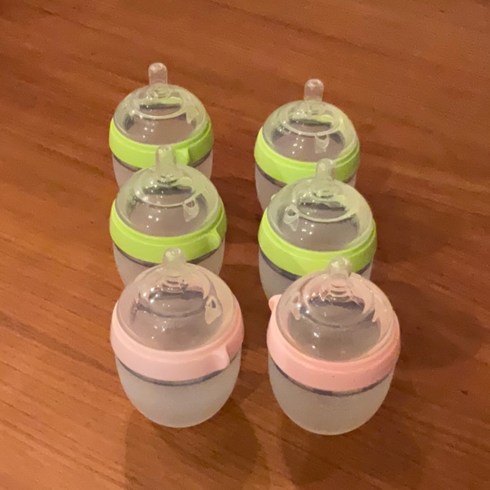 6x 5-oz Comotomo Baby Bottles👩‍🍼